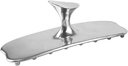 Vista 14 de ONUEMP Barra Gua Sha de acero inoxidable, masajeador de drenaje linfático, removedor de celulitis, herramienta raspadora muscular de punto