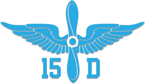 Vista 8 de Inkfidel 15D Aircraft Powertrain Repairer Prop Insignia Vinilo Calcomanía (negro)