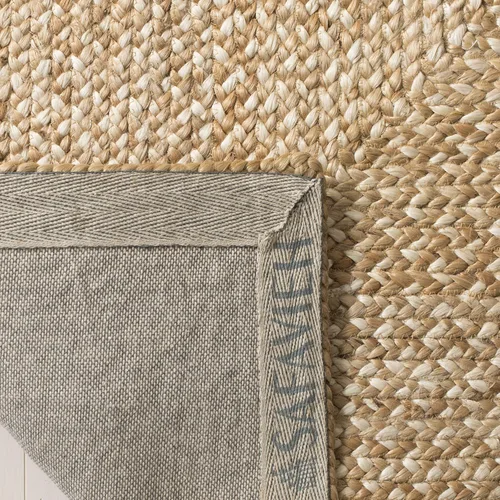 Vista 4 de SAFAVIEH Natural Fiber Collection - Alfombra decorativa de 2 x 3 pies, natural y marfil, hecha a mano, estilo bohemio, costero y rústico, ideal