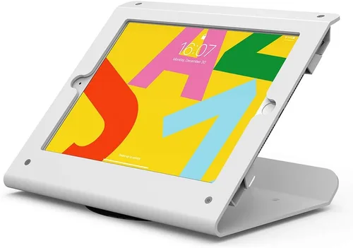 Vista 8 de Tablet quiosco POS soporte compatible 10,2 "iPad 7 8 9 generación con base giratoria 360