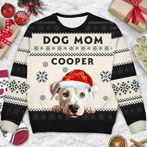 Vista 4 de Nazenti Mamá de perro, regalos para mamá de perro para mujeres, sudadera para mamá de perro, regalos de mamá para perro, camisa para mamá de perro