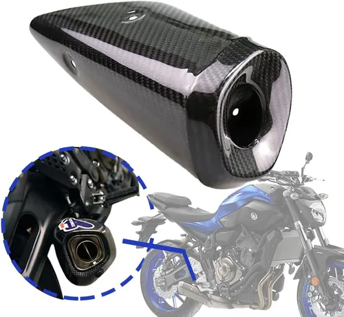 Vista 11 de Cubiertas de entrada de aire de fibra de carbono para motocicleta, panel de protección lateral del tanque, modificación de carenado para Yamaha