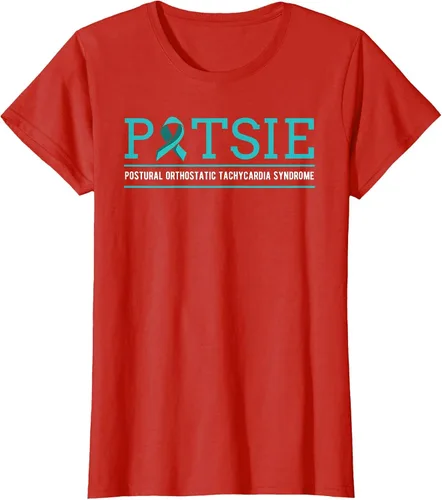 Vista 55 de POTS Dysautonomia Turquoise Ribbon Autonomic Dysfunction T-Shirt Asphalt Grey
