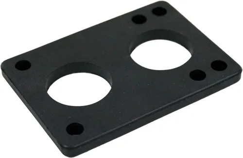 Vista 3 de Dime Bag Hardware Almohadillas elevadoras de goma con cuña en ángulo de 5/16"-9/16" (0.315 in-0.551 in)