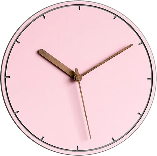 Vista 7 de Stephanie Imports Reloj de pared silencioso minimalista moderno colección azul pastel