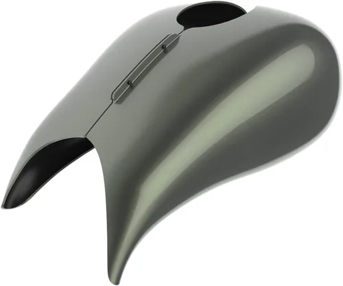 Vista 43 de Cubierta de tanque de combustible estirada para motocicleta Harley, cubiertas de tanque de 1 galón, protectores de combustible. Compatible
