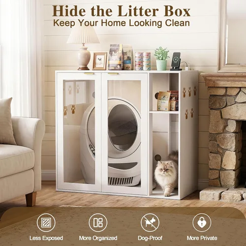 Vista 3 de EasyCom 39,4" grandes muebles automáticos del recinto de la caja