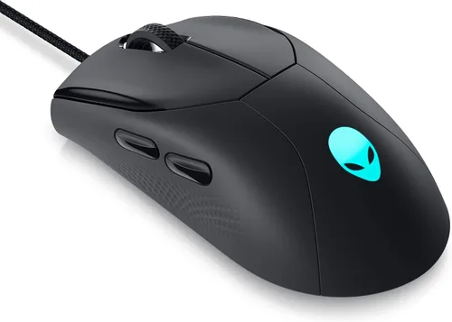 Vista 15 de Alienware Pro - Ratón inalámbrico para juegos - Conectividad inalámbrica de 2.4GHz/USB con cable, DPI ajustable, tecnología de sensor óptico, 6 Luz