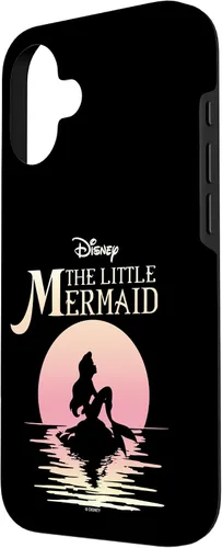 Vista 2 de iPhone 16 Disney La Sirenita Ariel Moon Silhouette Case