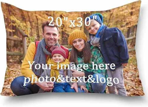 Vista 21 de Funda de almohada con foto personalizada, regalos para la familia, fotos personalizadas, fundas de almohada decorativas personalizadas, regalos