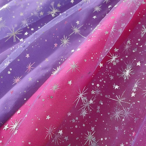 Vista 6 de knemmy Rapunzel - Disfraz para niñas, ropa de vestir de princesa para niñas pequeñas, disfraz de cosplay de Halloween