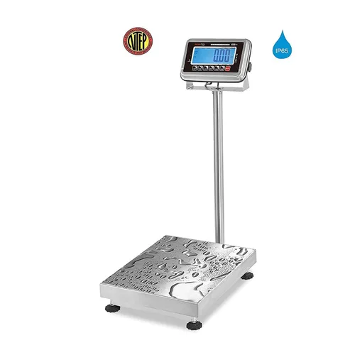 Vista 5 de VisionTechShop TBWS-100 Báscula de banco de acero inoxidable de lavado, Lb/Kg/Oz conmutable, capacidad de 100 libras, legibilidad de 0.02 libras