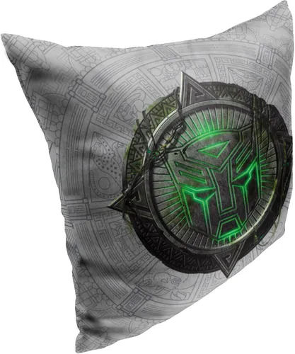 Vista 2 de Northwest Almohada Transformers, 18" x 18", Autobot Shield