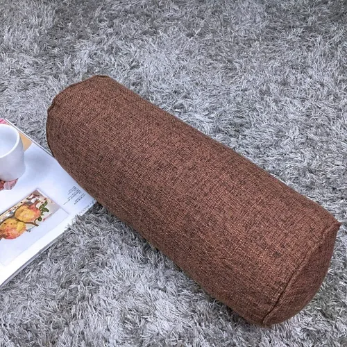 Vista 9 de Almohada de cuello redondo, almohada de apoyo cervical para aliviar el dolor de cuello, almohadas cilíndricas con funda extraíble lavable