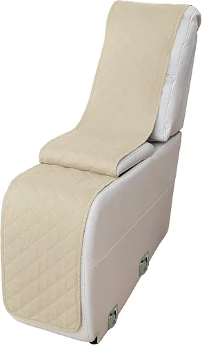 Vista 16 de HDCAXKJ Fundas de sofá seccional reclinable 100% impermeable, forma de L, funda de sofá reclinable lavable acolchada suave para mascotas, perro