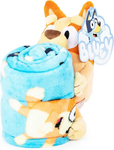 Vista 6 de Jay Franco Mini almohada de felpa para niños y juego de manta de viaje de 40 x 50 pulgadas, juego de manta de peluche para niños, súper suave, juego