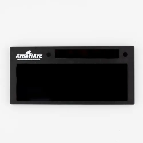 Vista 2 de Lente de soldadura de oscurecimiento automático 2x4 claridad de alta definición Lente de soldadura oscura automática (sombra 9-13) Reemplazo
