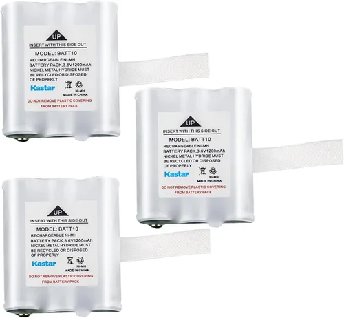 Vista 6 de Kastar Paquete de 1 batería de repuesto para Midland BATT10 BATT-10, Midland AVP13 MID-AVP13, Midland T71 T-71, Midland T75 T-75, Midland T77 T-77
