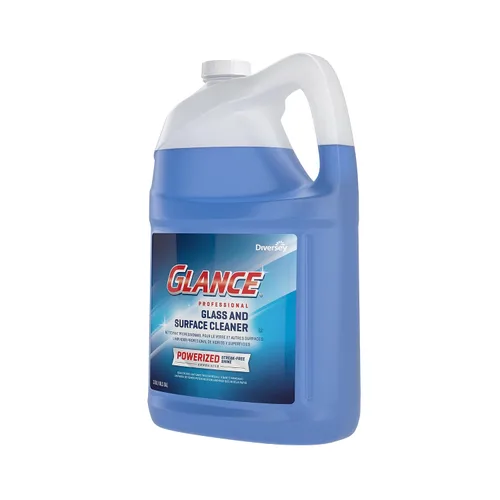 Vista 4 de Diversey Glance Powerized Limpiador de vidrio y superficies, líquido, 1 galón, 2/cartón