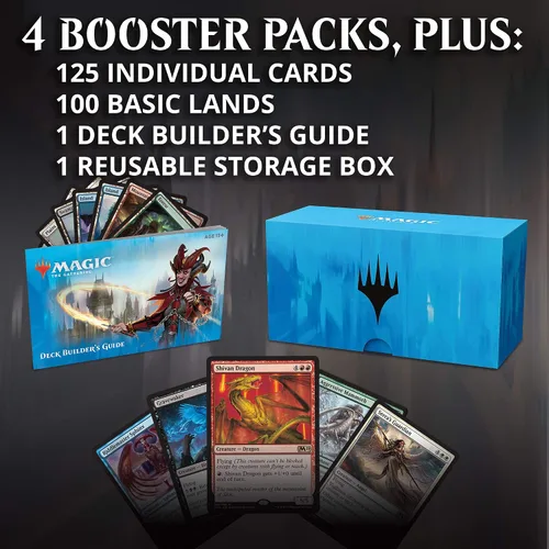 Vista 2 de Magic: The Gathering Ravnica Allegiance Kit para construir mazos 4 paquetes de refuerzo 125 cartas