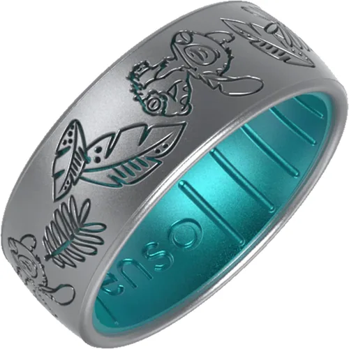 Vista 18 de Enso Rings Colección de anillos de silicona Lilo & Stitch de Disney, diseño cómodo y flexible