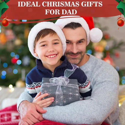 Vista 2 de Regalos de Navidad para Papá de Hija e Hijo, Marcos de Fotos del Primer Día del Padre para Papá Nuevo y Papá por Primera Vez, Regalos de Navidad