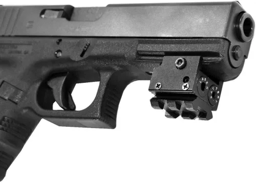 Vista 4 de Trinity Punto rojo mira para Walther p99 óptica táctica Home Defense Accesorio Picatinny Weaver Mount adaptador aluminio negro clase IIIA 635nM