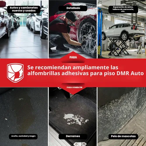 Vista 4 de ArmorDillo Película de Plástico Transparente, Interior del Automóvil, Alfombrillas del Piso, Protectora, Múltiples Usos - 1 Rollo, 24" x 200