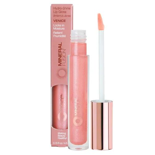 Vista 23 de Brillo de Labios Hydro-Shine de Mineral Fusion, Barcelona, 0.15 Onzas