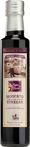 Vista 8 de Papa Vince Vinagre balsámico envejecido, sin azúcar, sin sulfitos añadidos, sin pesticidas. Hecho de uvas enteras recién trituradas cultivadas