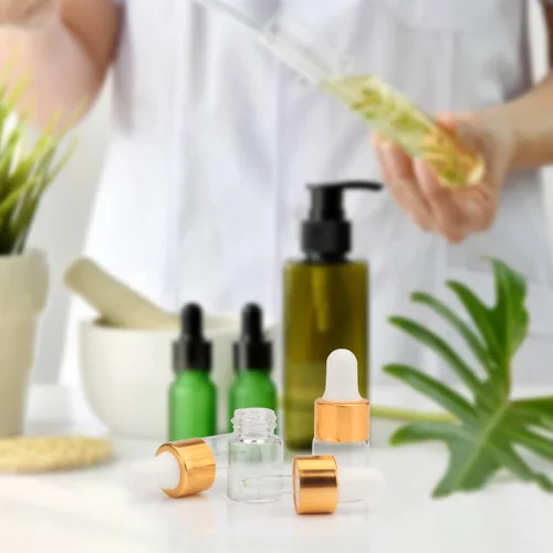 Vista 4 de 15 botellas de cristal con gotero de aceite esencial, mini botella de perfume transparente de 0.0 fl oz/0.1 fl oz/0.1 fl oz, frascos de muestra