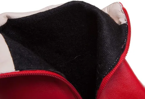 Vista 48 de Scaoruki Zapatos de otoño de moda para mujer, botines de tacón de bloque
