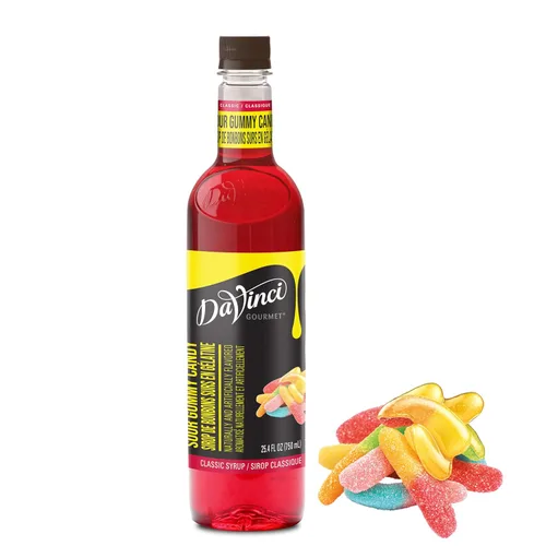Vista 95 de DaVinci Gourmet Jarabe de azúcar de caña, botella de 25.4 fl oz (paquete de 2)