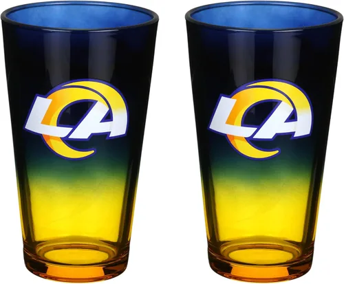 Vista 13 de The Memory Company Juego de 2 vasos con licencia de la NFL, diseño ombre, Philadelphia Eagles