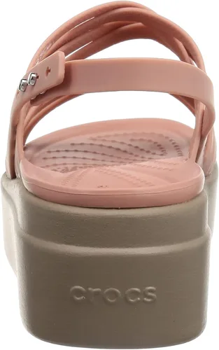 Vista 3 de Crocs Brooklyn - Cuña baja con tiras
