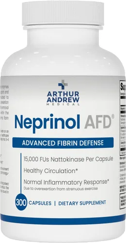 Vista 11 de Arthur Andrew Medical, Neprinol AFD, Mezcla de Múltiples Enzimas con Serrapeptasa y Natoquinasa, 90 Unidades (Paquete de 1)
