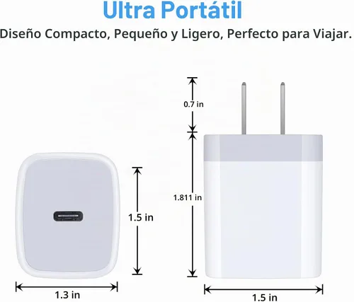 Vista 4 de Bloque de cargador rápido USB C Box para Samsung Galaxy A17 5G A16 A15/A54 1 blanco