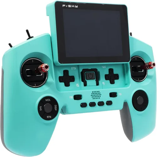 Vista 3 de FrSky Twin X-Lite Transmisor Dual 2.4G Sistema de radio (verde)