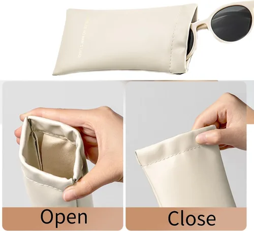 Vista 2 de Bolsa de moneda larga Cambio titular para mujer PU monedero monedero para viaje fiesta (blanco), Moda