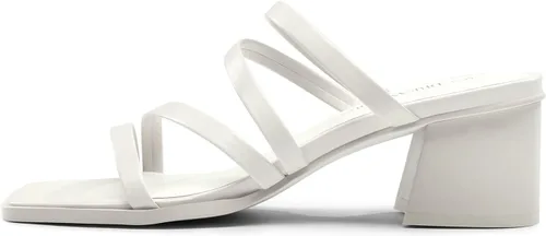 Vista 2 de DREAM PAIRS - Sandalias con correas para mujer, con punta abierta, tacón bajo y grueso
