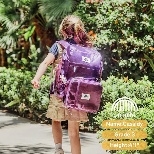Vista 11 de Juego de mochila para niños de 16 pulgadas con bolsa de almuerzo aislada y estuche para lápices