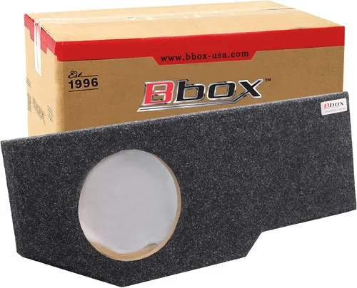 Vista 7 de Bbox - Caja de subwoofer dual de 10 pulgadas, carcasa de subwoofer alfombrada sellada, compatible con Dodge Ram Quad Cab 2002-2018, caja