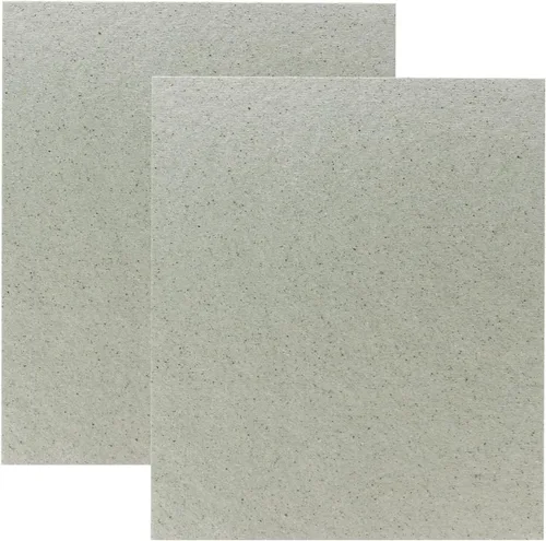 Vista 11 de 2 piezas de cubierta de guía de ondas, hoja de mica universal para horno microondas, corte a medida, 108 mm x 99 mm