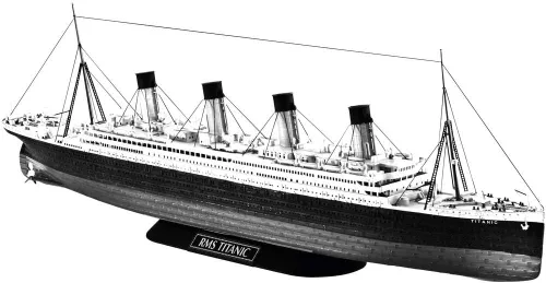 Vista 3 de Revell of Germany Kit de modelo de plástico RMS Titanic