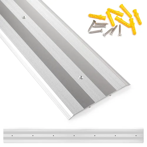 Vista 14 de Aluminum Threshold Strip, 5″Wide Floor Transition Strip for Doorways Negro