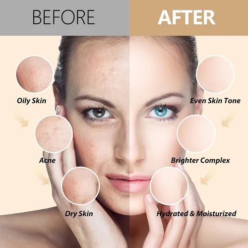 Vista 4 de Máscara de Gel de Jabón para Faciales, Hidratante y Humectante, Máscara Facial de Gel de Goma Desmontable para Hidratación Profunda y Brillo, Frasco