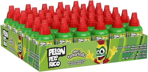 Vista 11 de Pelon Pelo Rico - Dulce de Tamarindo Mexicano, 1 onza, 36 unidades (Paquete de 1)