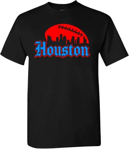 Vista 25 de Xtreme Apparrel City Skyline - Camiseta de hombre para los aficionados al fútbol americano Pittsburgh - Camisa negra