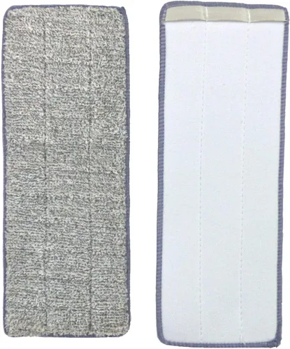 Vista 3 de Cabezales de repuesto de mopa de microfibra a prueba de balas, almohadillas lavables para limpieza de suelos compatibles con Tethys y la mayoría