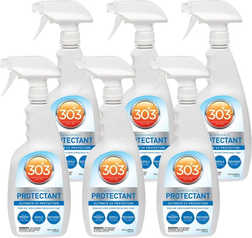 Vista 20 de Protector de vinilo 303 (30302) Protector UV en aerosol para vinilo, plástico, caucho, fibra de vidrio, y más Proporciona protección UV mientras
